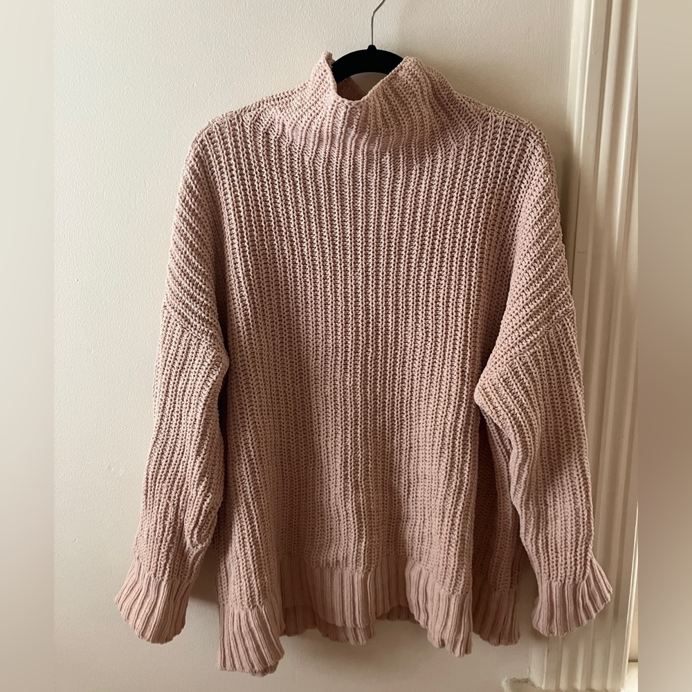 Cozy mock neck sweater